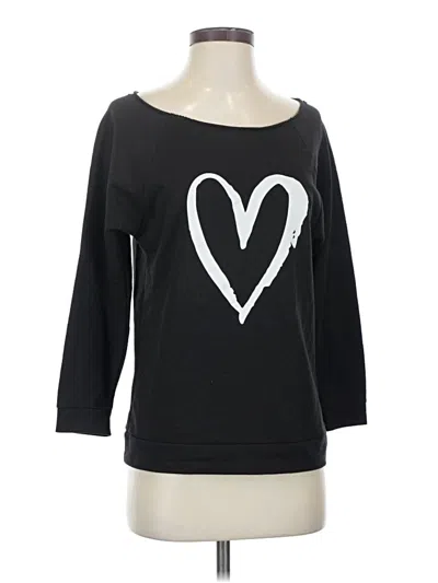 Pre-owned Next Level Apparel 3/4 Sleeve T-shirt In Black