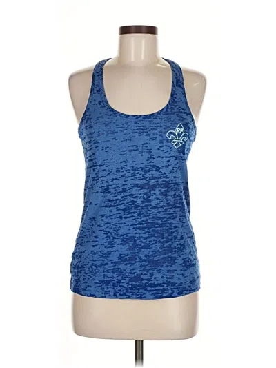 Pre-owned Next Level Apparel Active Tank Top In Blue