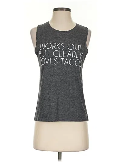 Pre-owned Next Level Apparel Active Tank Top In Gray
