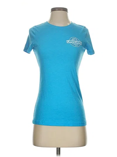 Pre-owned Next Level Apparel Active T-shirt In Blue