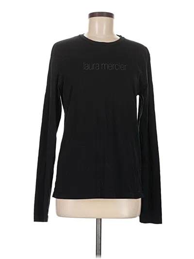 Pre-owned Next Level Apparel Long Sleeve T-shirt In Black