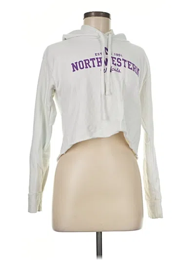 Pre-owned Next Level Apparel Pullover Hoodie In Ivory