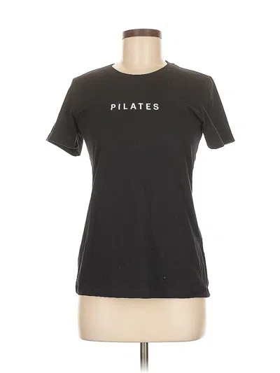 Pre-owned Next Level Apparel Short Sleeve T-shirt In Black