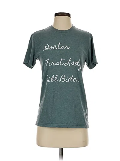 Pre-owned Next Level Apparel Short Sleeve T-shirt In Blue