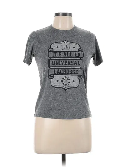 Pre-owned Next Level Apparel Short Sleeve T-shirt In Gray