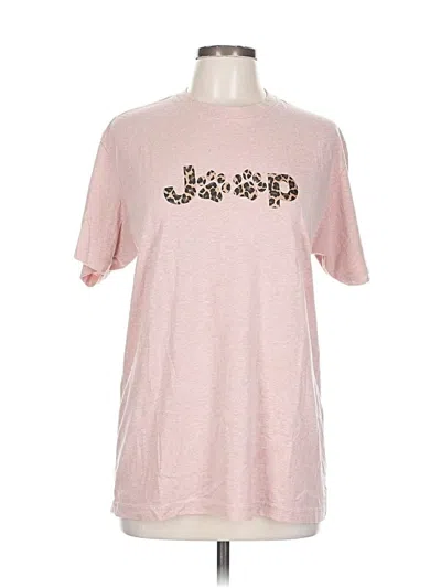 Pre-owned Next Level Apparel Short Sleeve T-shirt In Pink