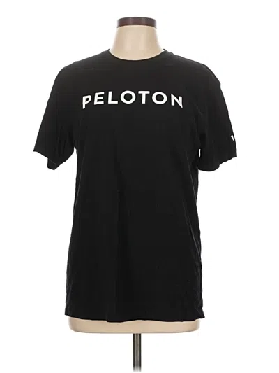 Pre-owned Next Level Apparel Short Sleeve Top Black Crew Neck Tops