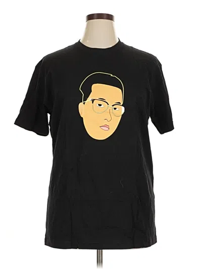 Pre-owned Next Level Apparel Short Sleeve T-shirt In Black