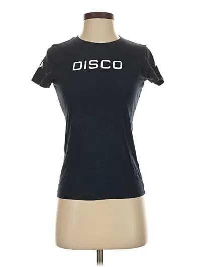 Pre-owned Next Level Apparel Short Sleeve T-shirt In Black