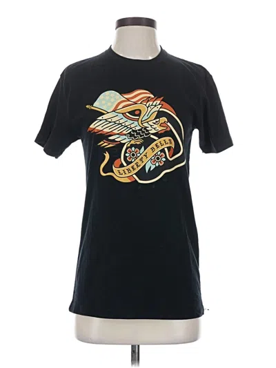 Pre-owned Next Level Apparel Short Sleeve T-shirt In Black