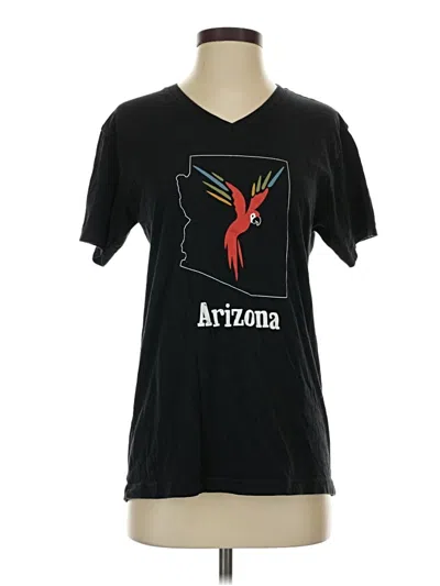 Pre-owned Next Level Apparel Short Sleeve T-shirt In Black