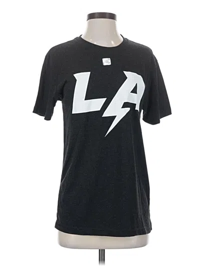 Pre-owned Next Level Apparel Short Sleeve T-shirt In Black