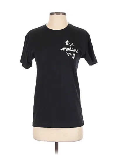 Pre-owned Next Level Apparel Short Sleeve T-shirt In Black
