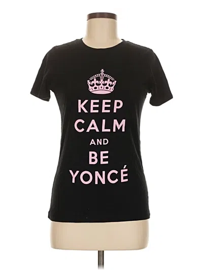 Pre-owned Next Level Apparel Short Sleeve T-shirt In Black