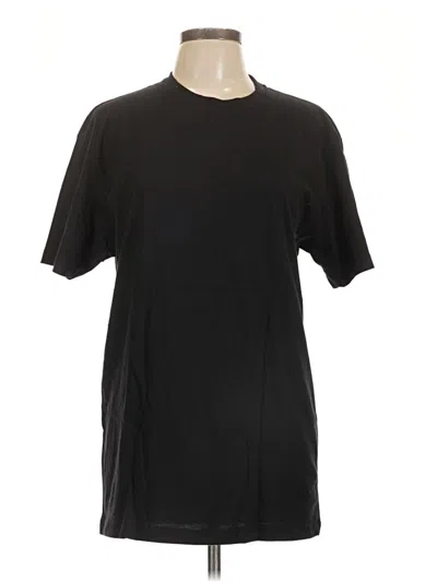 Pre-owned Next Level Apparel Short Sleeve T-shirt In Black