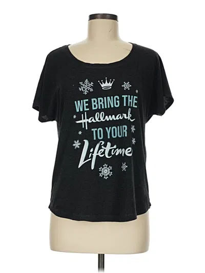 Pre-owned Next Level Apparel Short Sleeve T-shirt In Black
