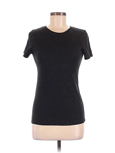 Pre-owned Next Level Apparel Short Sleeve T-shirt In Black