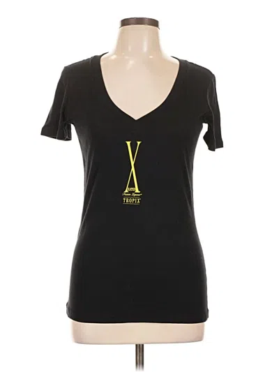 Pre-owned Next Level Apparel Short Sleeve T-shirt In Black