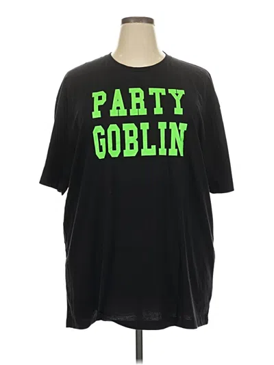 Pre-owned Next Level Apparel Short Sleeve T-shirt In Black