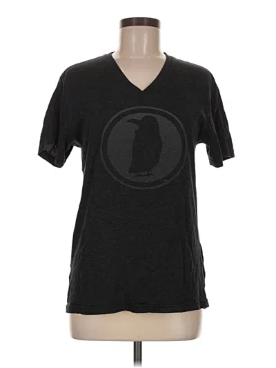 Pre-owned Next Level Apparel Short Sleeve T-shirt In Black