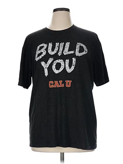Pre-owned Next Level Apparel Short Sleeve T-shirt In Black