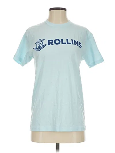 Pre-owned Next Level Apparel Short Sleeve T-shirt In Blue