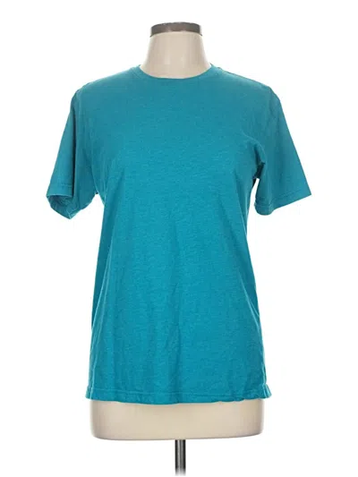 Pre-owned Next Level Apparel Short Sleeve T-shirt In Blue