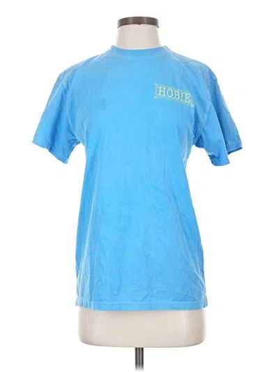 Pre-owned Next Level Apparel Short Sleeve T-shirt In Blue