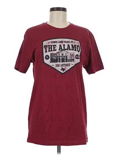 Next Level Apparel Short Sleeve T-shirt In Burgundy
