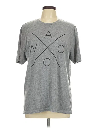 Pre-owned Next Level Apparel Short Sleeve T-shirt In Gray
