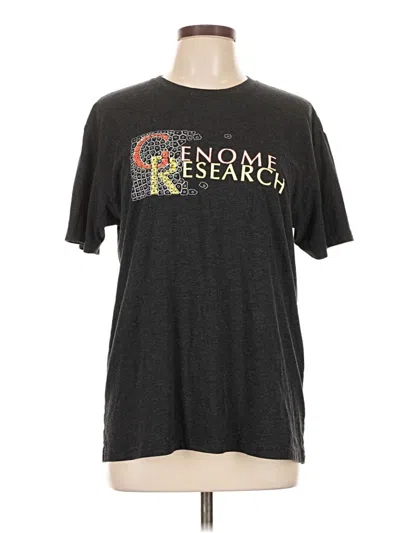 Pre-owned Next Level Apparel Short Sleeve T-shirt In Gray