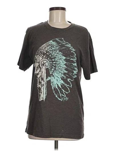 Pre-owned Next Level Apparel Short Sleeve T-shirt In Gray