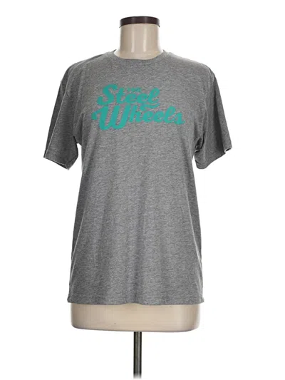 Pre-owned Next Level Apparel Short Sleeve T-shirt In Gray