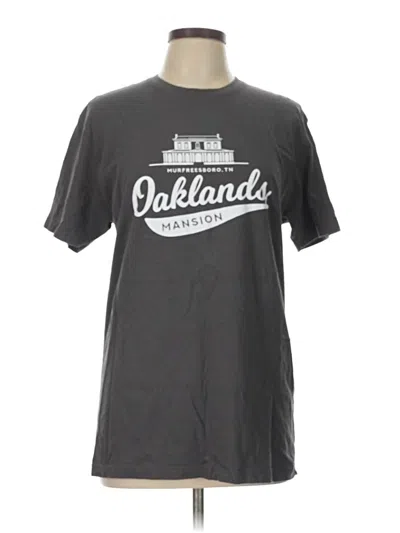 Pre-owned Next Level Apparel Short Sleeve T-shirt In Gray