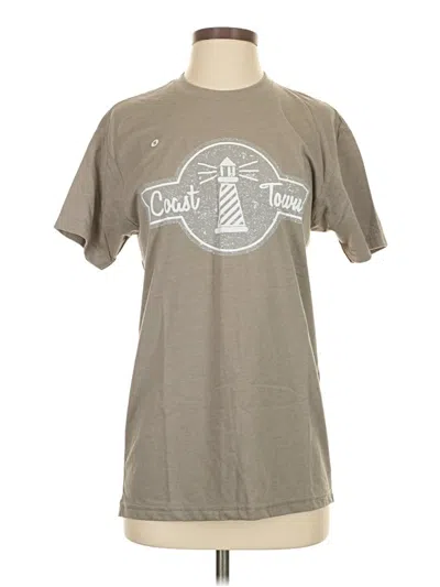 Pre-owned Next Level Apparel Short Sleeve T-shirt In Gray