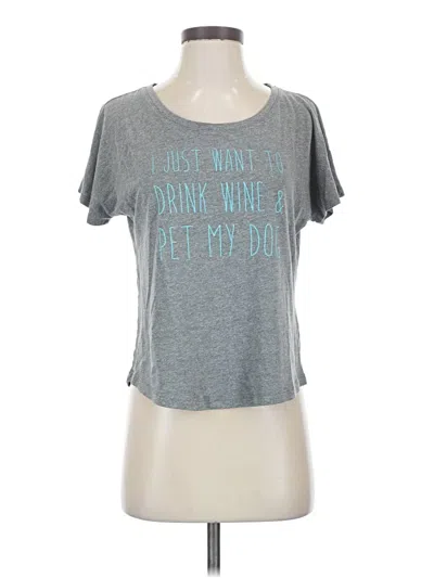 Pre-owned Next Level Apparel Short Sleeve T-shirt In Gray