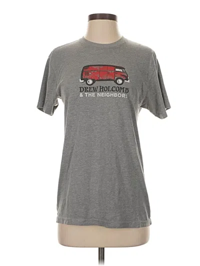 Pre-owned Next Level Apparel Short Sleeve T-shirt In Gray