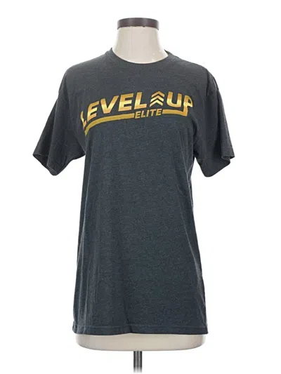 Pre-owned Next Level Apparel Short Sleeve T-shirt In Gray