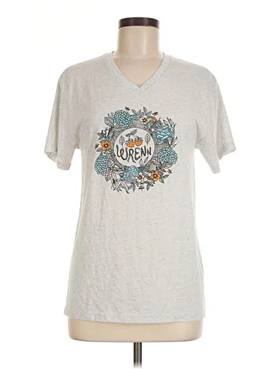 Pre-owned Next Level Apparel Short Sleeve T-shirt In Gray