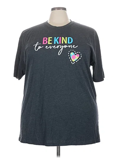 Pre-owned Next Level Apparel Short Sleeve T-shirt In Gray