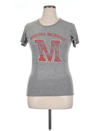 Pre-owned Next Level Apparel Short Sleeve T-shirt In Gray