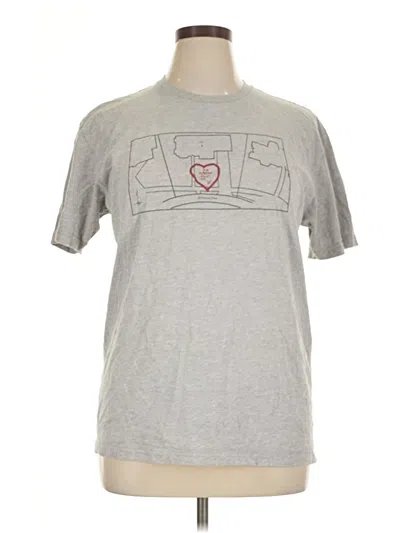 Pre-owned Next Level Apparel Short Sleeve T-shirt In Gray