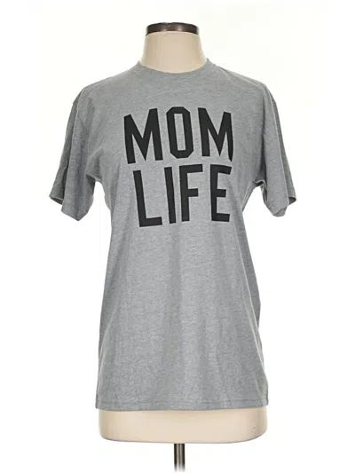 Pre-owned Next Level Apparel Short Sleeve T-shirt In Gray