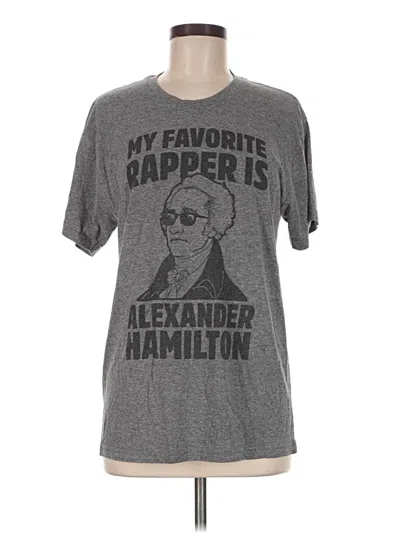 Pre-owned Next Level Apparel Short Sleeve T-shirt In Gray