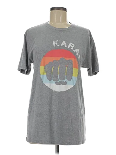 Pre-owned Next Level Apparel Short Sleeve T-shirt In Gray