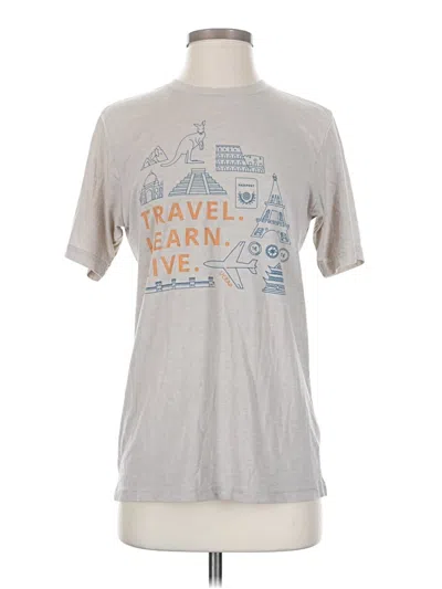 Pre-owned Next Level Apparel Short Sleeve T-shirt In Gray