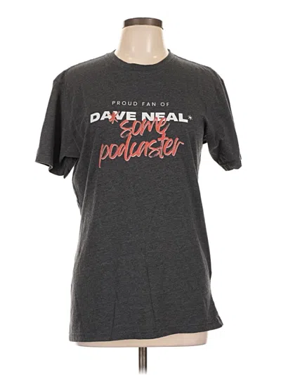 Pre-owned Next Level Apparel Short Sleeve T-shirt In Gray