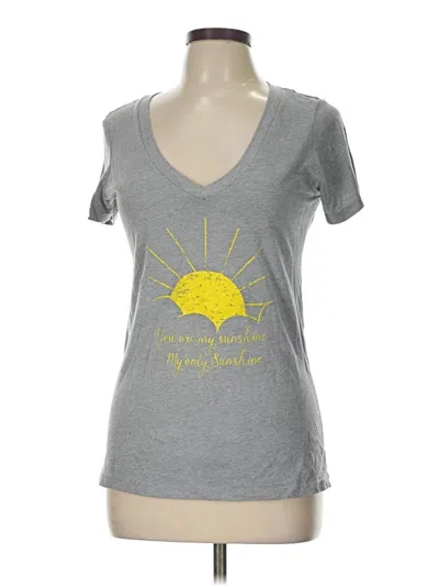 Pre-owned Next Level Apparel Short Sleeve T-shirt In Gray