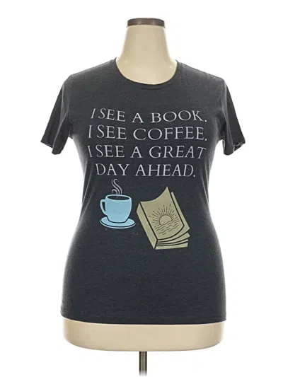 Pre-owned Next Level Apparel Short Sleeve T-shirt In Gray