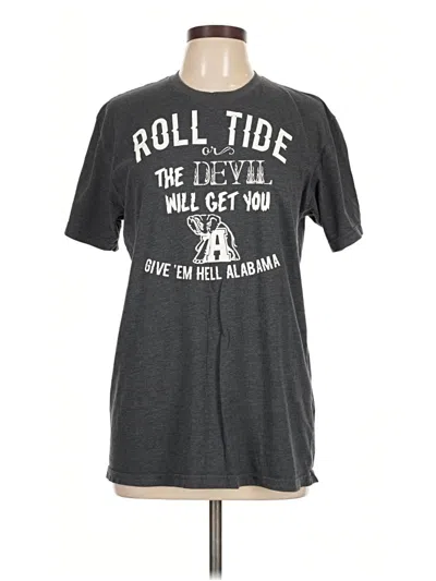 Pre-owned Next Level Apparel Short Sleeve T-shirt In Gray